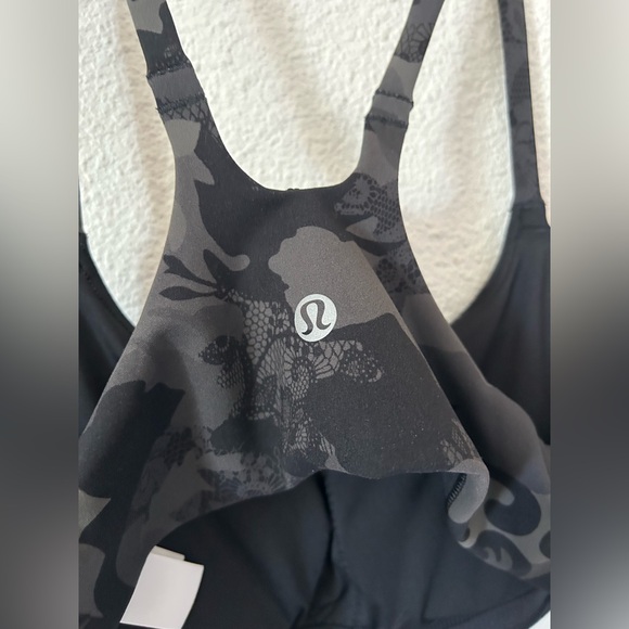 Wunder Train Strappy Racer Bra - Hidden Heritage Lace Black sz 6 - Picture 6 of 10